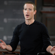 Meta CEO Mark Zuckerberg speaks at Georgetown.